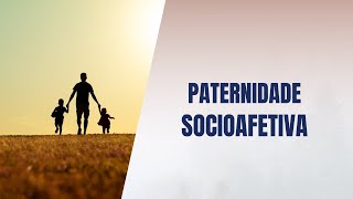 Paternidade socioafetiva [upl. by Sone652]