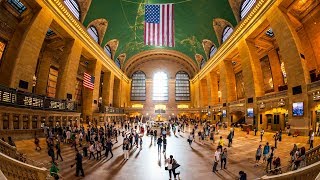 Walking Tour of Grand Central Terminal — New York City 【4K】🇺🇸 [upl. by Clo]