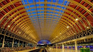 A Walk Around Londons Paddington Railway Station [upl. by Enaj]