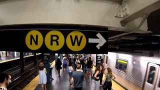 ⁴ᴷ The Busiest NYC Subway Station Times Square–42nd StreetPort Authority Bus Terminal [upl. by Ayekahs739]