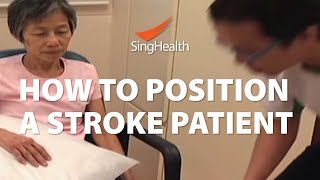 How To Position A Stroke Patient [upl. by Niwri]