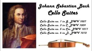 Johann Sebastian Bach  Cello suites in 432 Hz great for reading or studying [upl. by Assilaj]